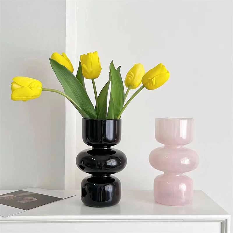 Changbaosen Light Luxury Plastic Flower Vase Set