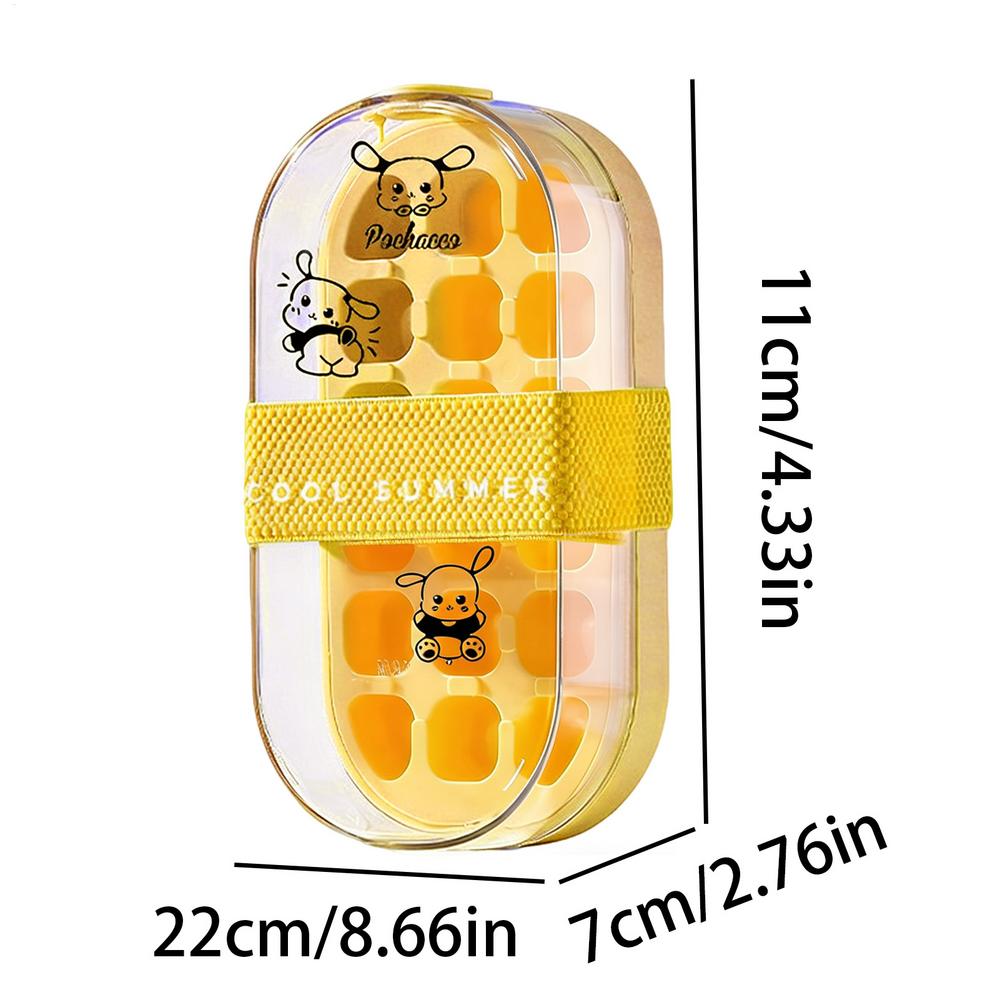 Portable Ice Maker Bottle 2-In-1 Portable Bottle With Straw Press To Release Ice Tray For Home Kitchen Office Travel Outdoor