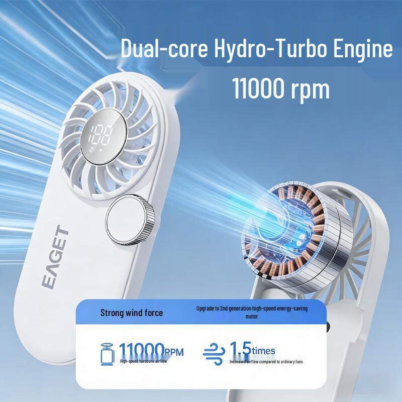 EAGET HF11 Portable Handheld Fan