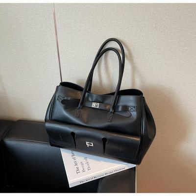Large-capacity Bag Women's Summer Versatile New Casual Shoulder Bag Popular Texture Commuter Tote Bag