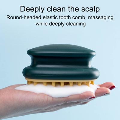 Yousheng Scalp Massager Shampoo Brush with Ergonomic Handle Men Women Portable Travel Hair Growth Scalp Exfoliator Scrubber Cleaning Brush