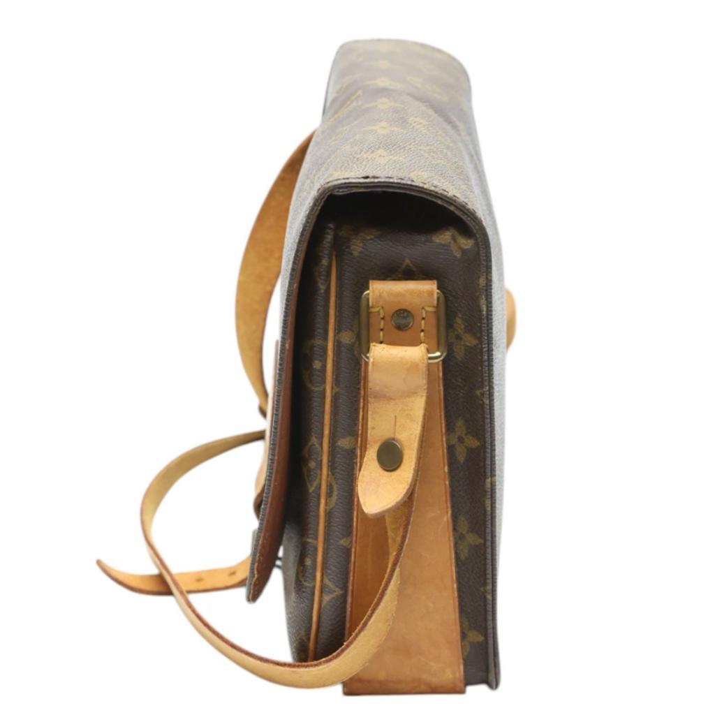 LOUIS VUITTON Monogram CartouchiereGM Shoulder Bag Monogram canvas M51252 Used