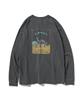 Peullukeu Camel Pigment Long Sleeve Tee Dark Gray Flt710