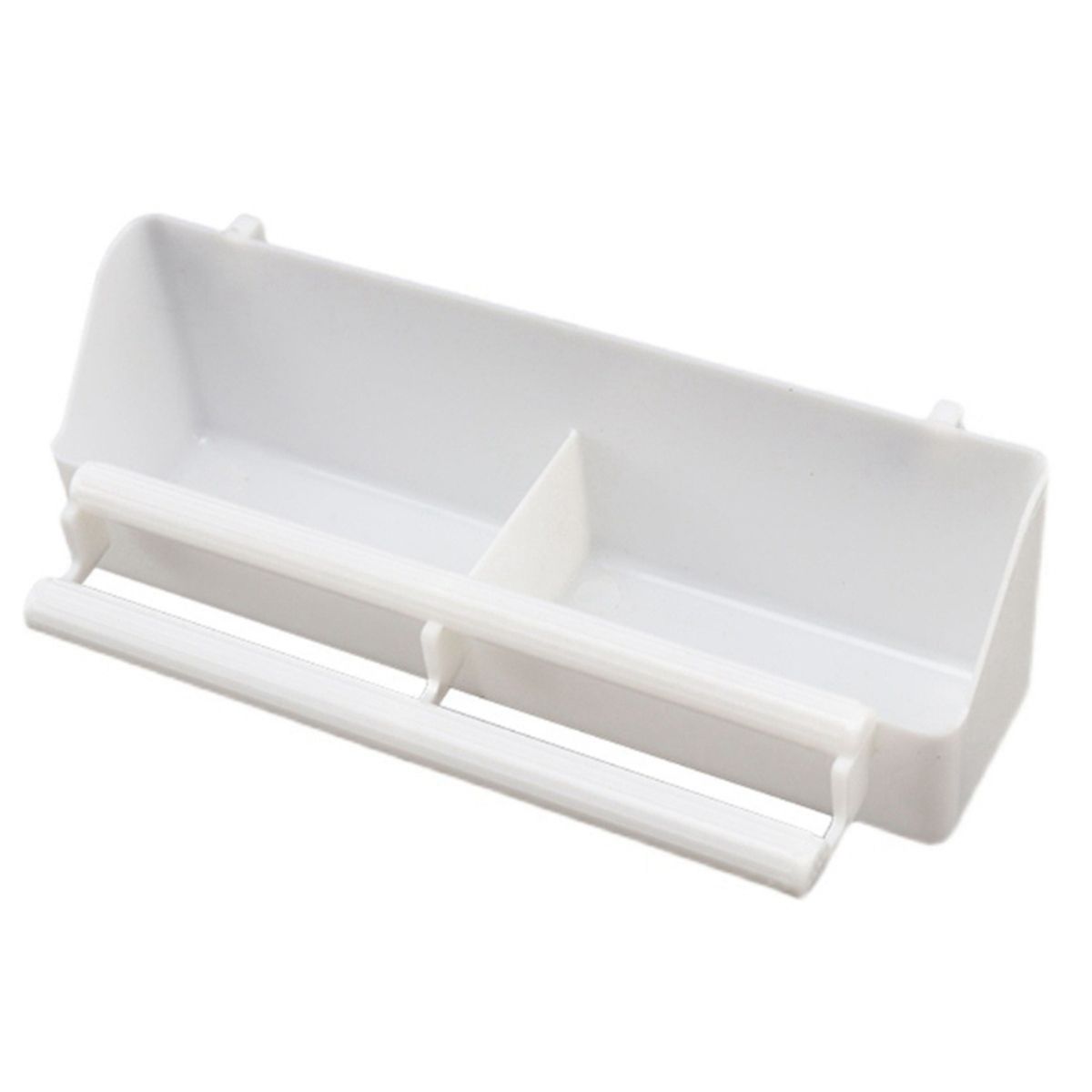 

Товары для питомцев Мелкие животные Попугай Пластиковая миска для корма Кормушка для птиц Кормушка Клетка Чашка Поилка для воды белый