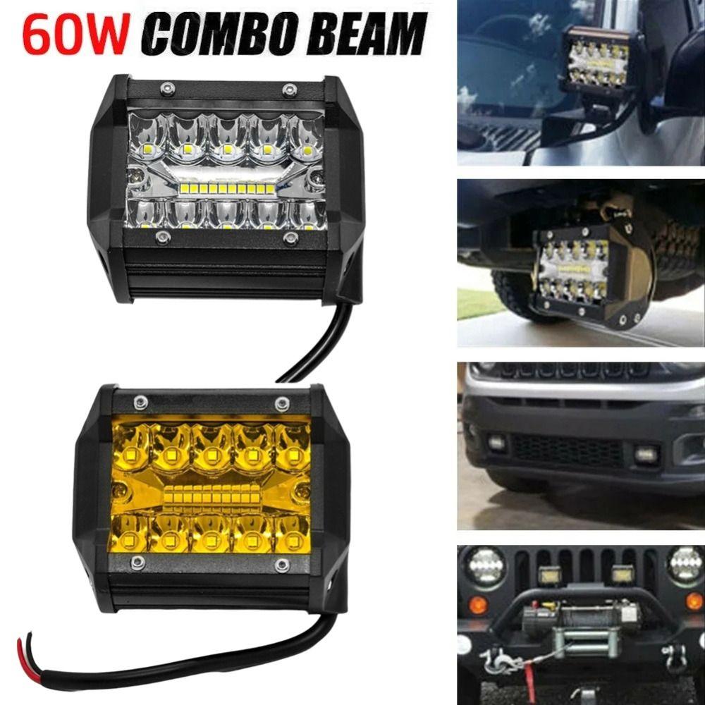 Fog Lamp Offroad Light Spotlights Work Light Modification LED Light Bar UTV