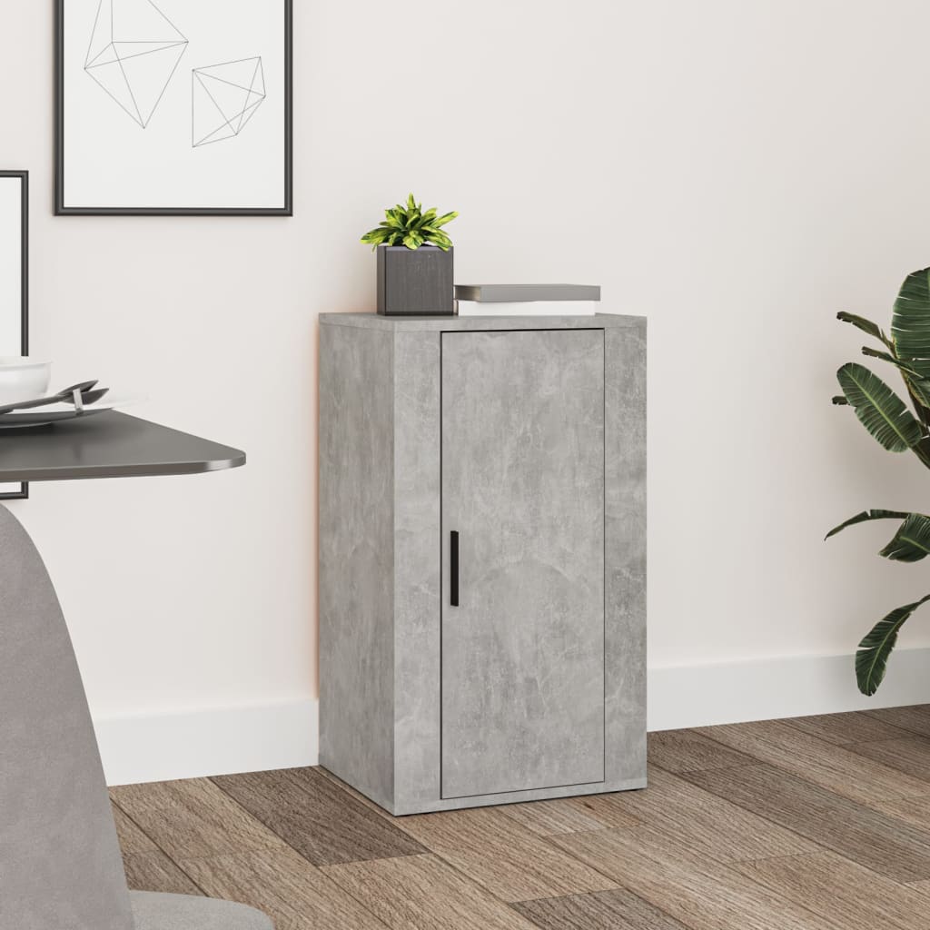Sideboard Concrete Grey 40 x 33 x 70 cm Particleboard