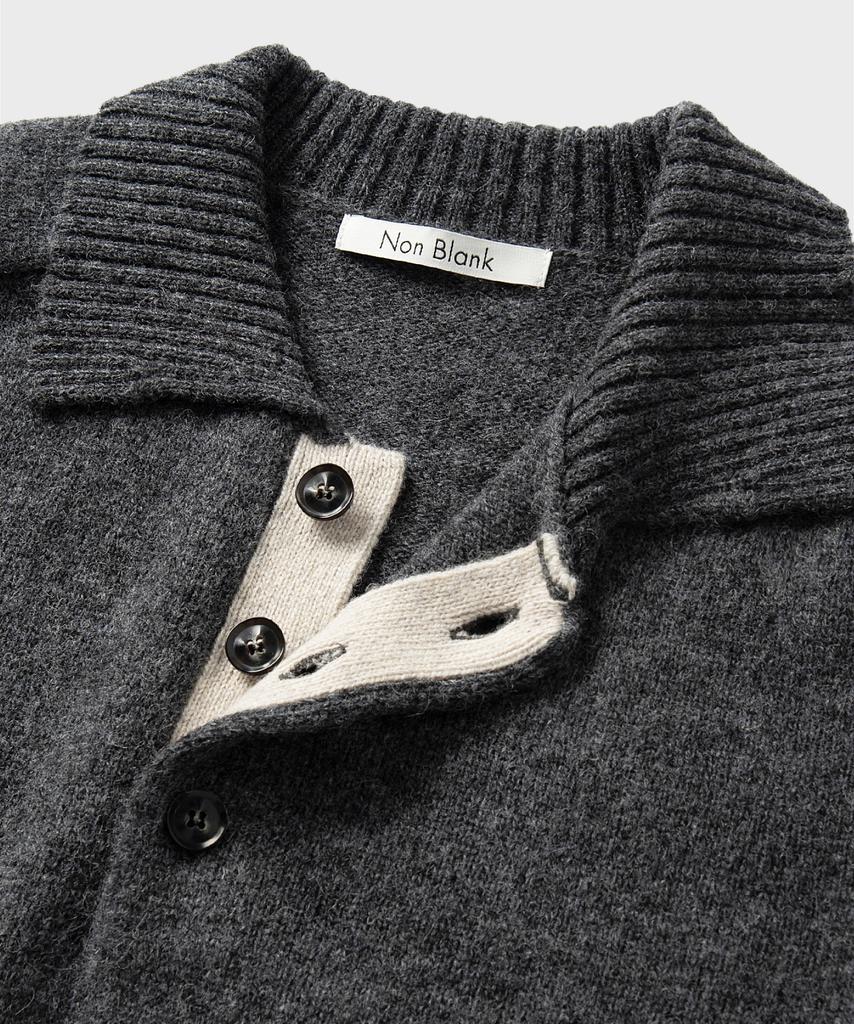 NONBLANK Wool Collar Knit_Tailor Grey