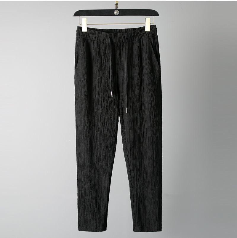 Men's Light Luxury Korean Style Short-Sleeve Sports Suit