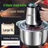 Electric Stainless Steel Multi-function Meat Grinder & Food Processor: Garlic Paste, Chili, Chopped Vegetables