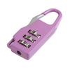 Travel Resettable 3 Dial Digit Combination Lock Padlock for Suitcase Luggage