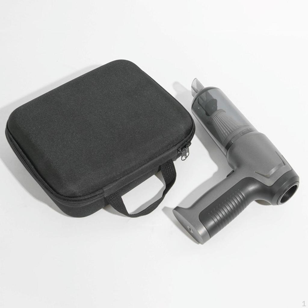Car Vacuum Cleaner Bag Accessory Storage Lightweight Container Zipper Design Large Capacity