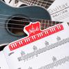 Music Note Clip Music Clip Book Page Clip Plastic Big Music Stationery Book Clip Music Book Page Holder Practice Parts