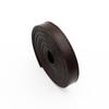 2meters 15mm Braided PU Leather Backpack Strap Findings Faux Flat Leather Cord String Rope DIY Bag Necklace Bracelet Making