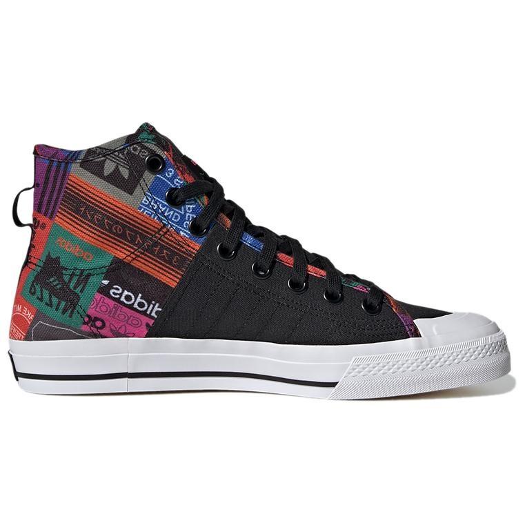 adidas Nizza Hi Rf 'Black Orange' Men's GX2713