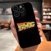 Hot Back To The Future Movie Phone Case For IPhone 17 Pro Max 15 Pro 16 14 Plus 12 13 Mini 11 Pro Shockproof Soft Cover