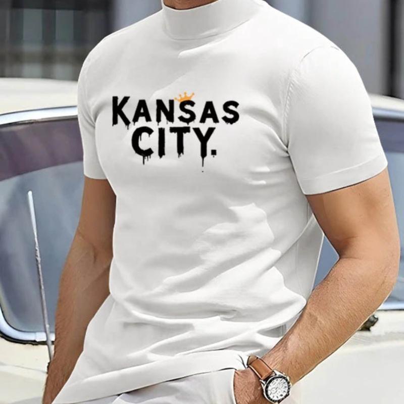 

Geometric Shape T-shirt - Casual Unique Trendy Basic Style XXL серый