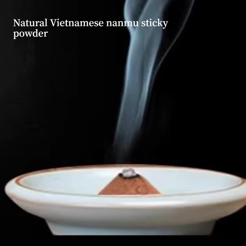 Natural Vietnamese Nanmu Wood Powder Raw Material Diy Hand-made Incense Sticks Beads Tablets Incense-making Tools Purifying Air