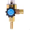 Argon Regulator Flowmeter Metal G3/8 Thread Range 1-25 L/Min Professional Mig Welding Gas