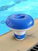 5 inch Deluxe Large Swimming Pool Cleaning Tools Chlorine Dispenser Blue White Floating Swim Pool Tool Tablet Auto-Supplier