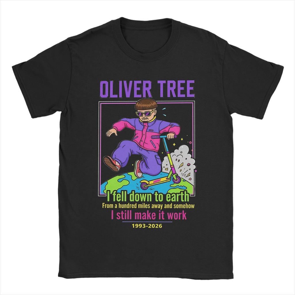 Unisex Unisex Oliver Tree Rest In Peace 1993 To 2026 Memorial T Shirt Cotton Clothes Funny Short Sleeve Tees Plus Size TShirts