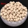 100Pcs 6/8/10/12/14mm Wooden Loose Beads for DIY Jewelry Earring Bracelet Craft