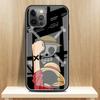 Funda de vidrio templado de una pieza para iPhone 13, 11, 14, Pro, 12, 7, 8 Plus, SE 2022, XR, X, XS Max, 6, 6S