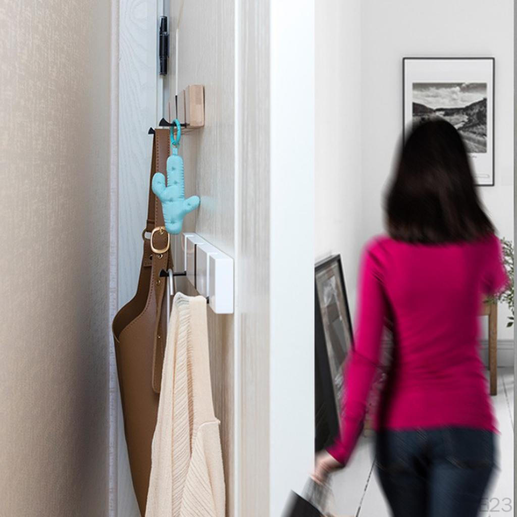 Coat Hooks Hook Door With 2 ~ 5