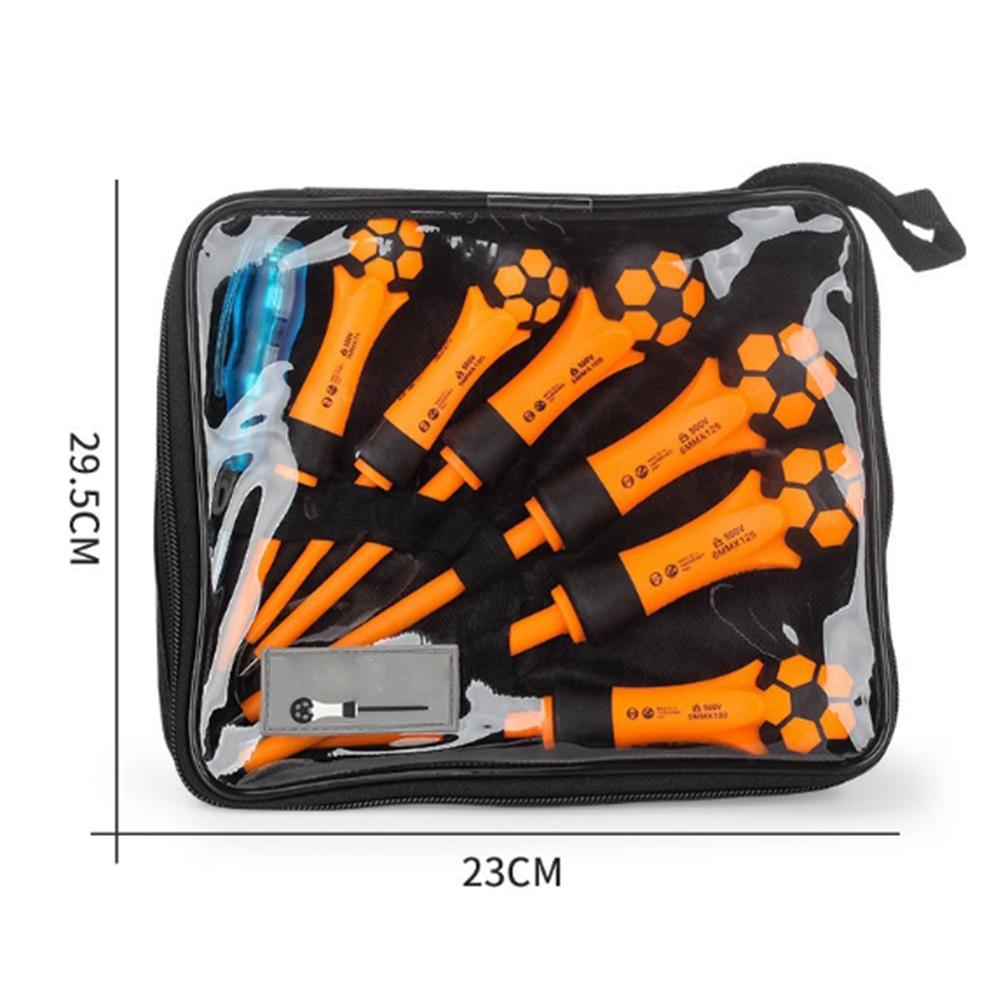 

7 шт. Изолированная отвертка Магнитная отвертка Крестовая Шлицевая Электрическая Изолированная Набор отверток Многофункциональные ручные инструменты