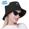 Cook Islands Flag Shield Bucket Hats Print Cool Fans Sun Shade Simple Classic Outdoor Summer Fisherman Caps Fishing Cap