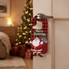 Christmas Doorknob Hanger for Party Decoration - Festive Door Hanger Ornament