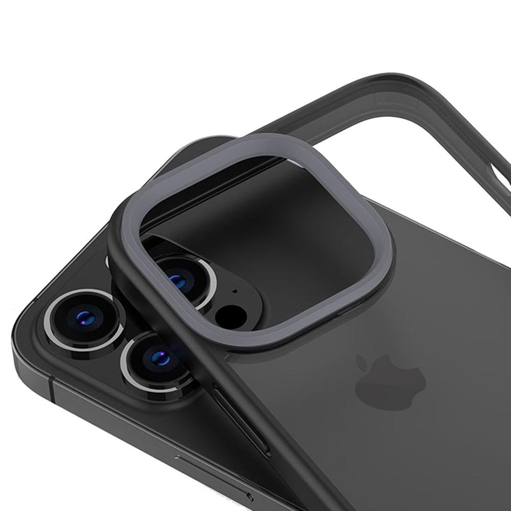 Case for iPhone 13 Pro Max, ERBORD Hybrid Case, black