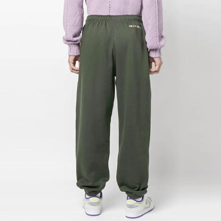 Nike x Billie Eilish Fleece Pants Sequoia/Mushroom Unisex Bottoms Green DQ7752-355