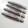 ABS Chrome Door Handle Cover Trim for Renault Megane ii 2 MK2 2002 2003 2004 2005 2006 2007 2008 Car Styling Sticker Accessories