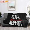 Eat Sleep Preach And Repeat Religious Church Pastor Ultra-Soft Blanket Quilt Winter Sofa Cover Bed Covers