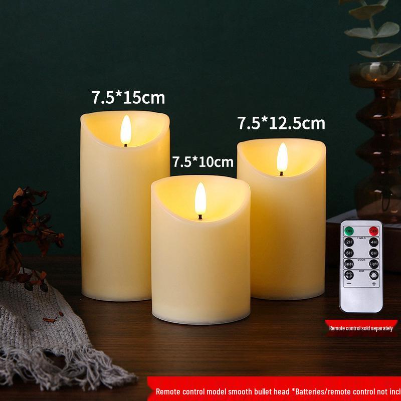 LED Simulated Candle Lamp for Qixi Festival & Valentine's Day Decor