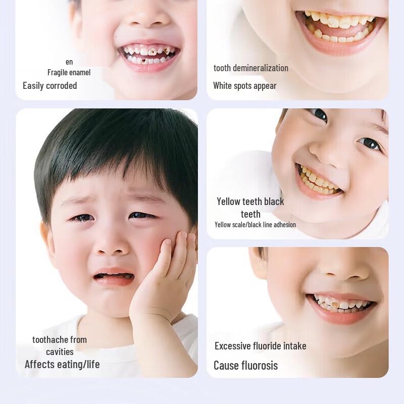 Sakykids Little Shield Kids Anti-Cavity Toothpaste Set