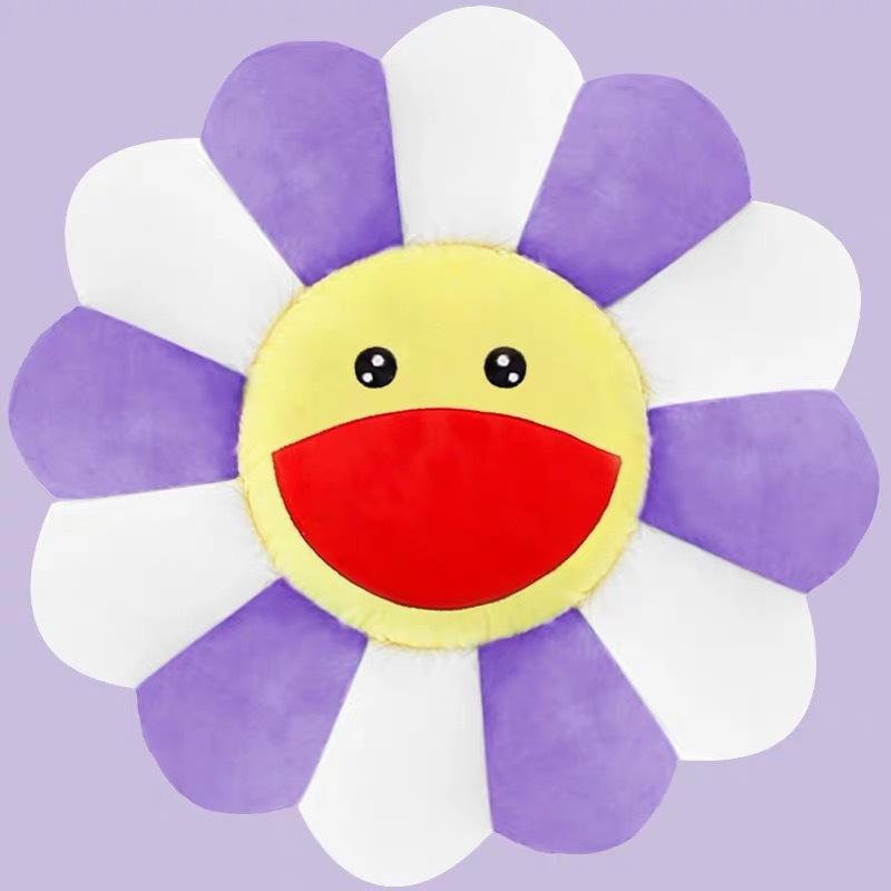 Sunflower Cushion Large Flower Shape Soft Pillow Birthday Gift Plush Toys