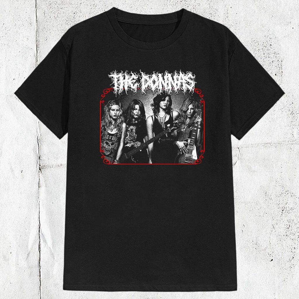 The Donnas Rock Band Metal Style T-shirt