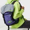 Adidas Originals Polyester Backpack Small Unisex Purple/Halo Silver/Signal Green GN2236