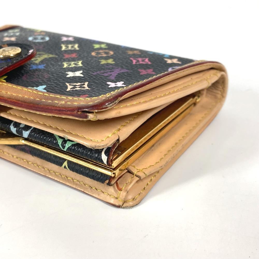 Louis Vuitton M92988 MonogramMulticolore Porte Monet Viennois Compact Wallet