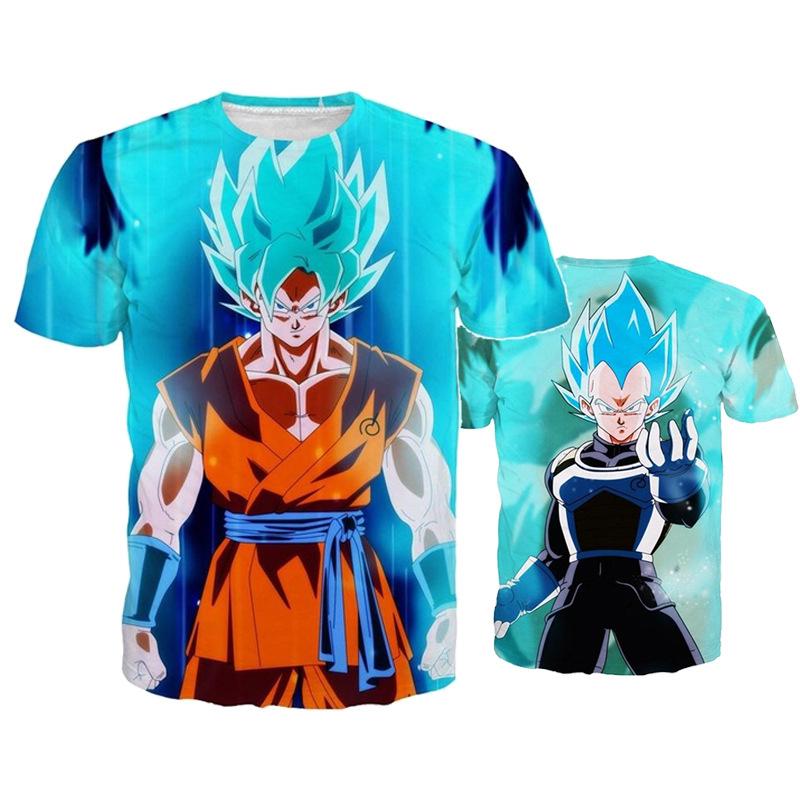 Adult cartoon trendy printed personalized casual T-shirt men