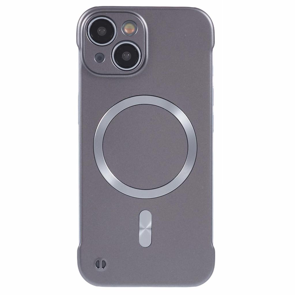 For iPhone 15 Case Compatible with MagSafe Hard PC Frameless Phone Cover