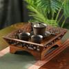 Chinese Style Solid Wood Fruit Bowl