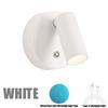 LED Wall Lamp USB Rechargeable 2000mAh Dimmable Spot Light Wireless Magnetic Night Light Alloy Bedside Photo Wall Painting Light