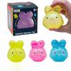 Simulation Rabbit Sensory Stress Relief Squeeze Toy Slow Rebound Pinch Toy Suitable For People With Attention Deficit Hyperact