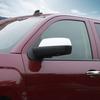 For Chevrolet SilveradoGMC Sierra 2014-18 View Side Mirror Cap Trim Cover White