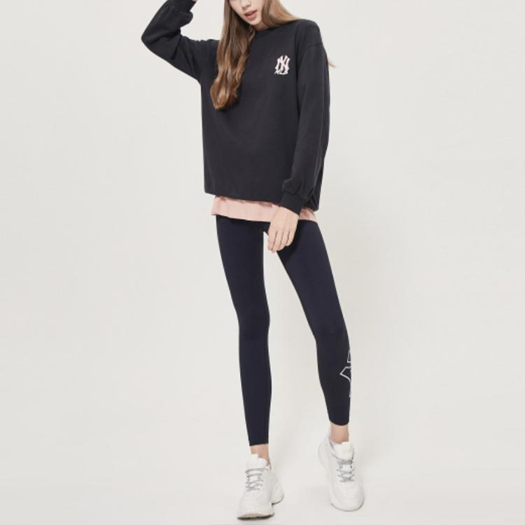 New MLB New York Yankees Sweatshirts Unisex Black 31MT04941-50X