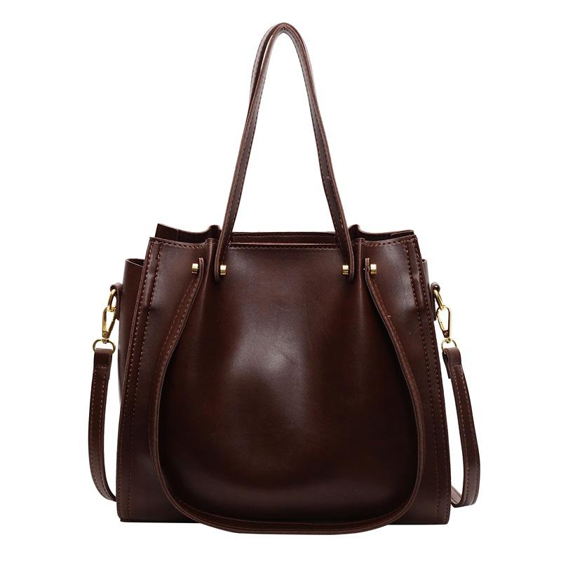 New Popular Bag Women's Large-capacity Commuter Mother Bag Women's Portable Shoulder Tote Bag