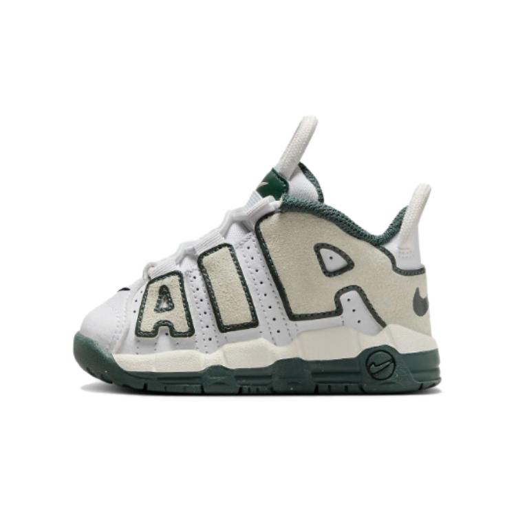 

Nike Air More Uptempo TD White Vintage Green Baby Кроссовки Summit-White Sea-Glass FQ1936-100 27