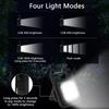 1pc COB Keychain Work Light Flashlight With 4 Lighting Modes Keychain Light Emergency Light Mini Flashlight With Magnetic Base